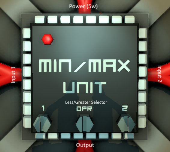 Logic Processor Variation: Min/Max Unit